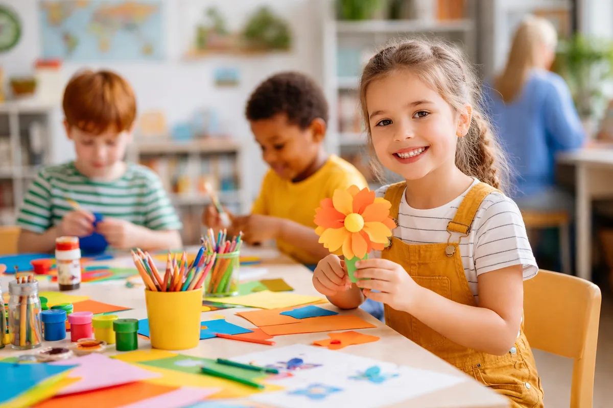Les bienfaits des activités manuelles pour les enfants à l'école
