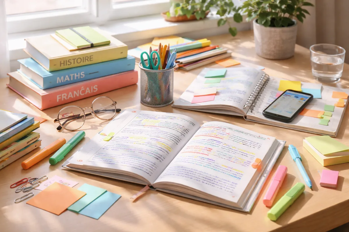 Comment organiser ses révisions du Bac et du Brevet efficacement