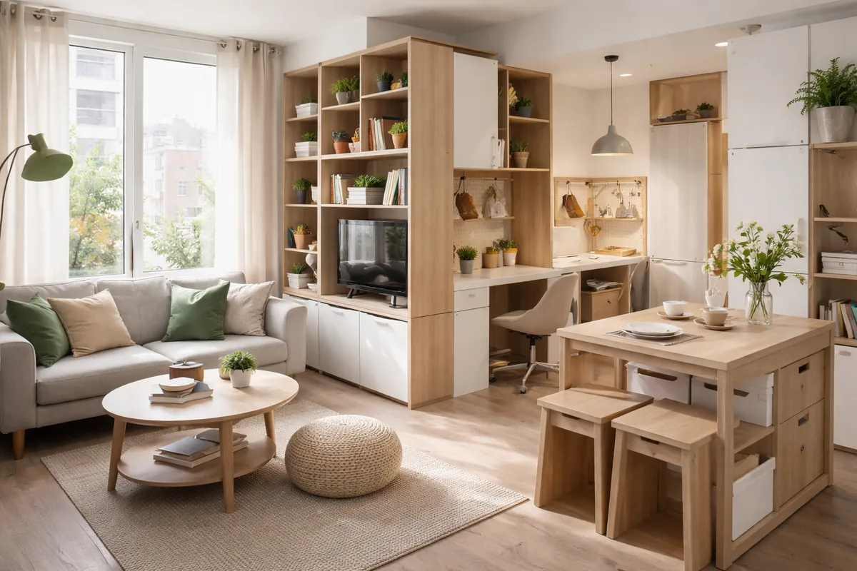 Comment aménager un espace de vie modulable dans un petit appartement
