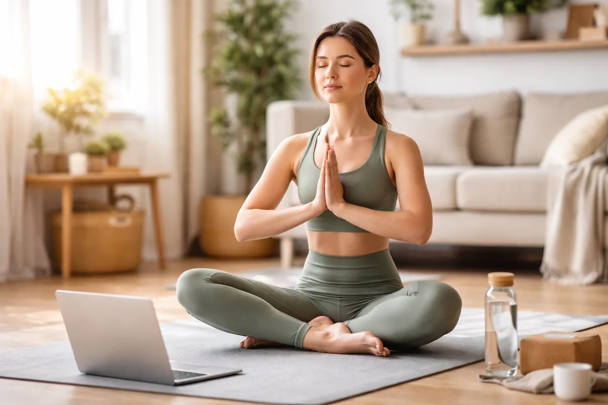 Comment pratiquer le yoga en ligne avec des postures adaptées au bien-être