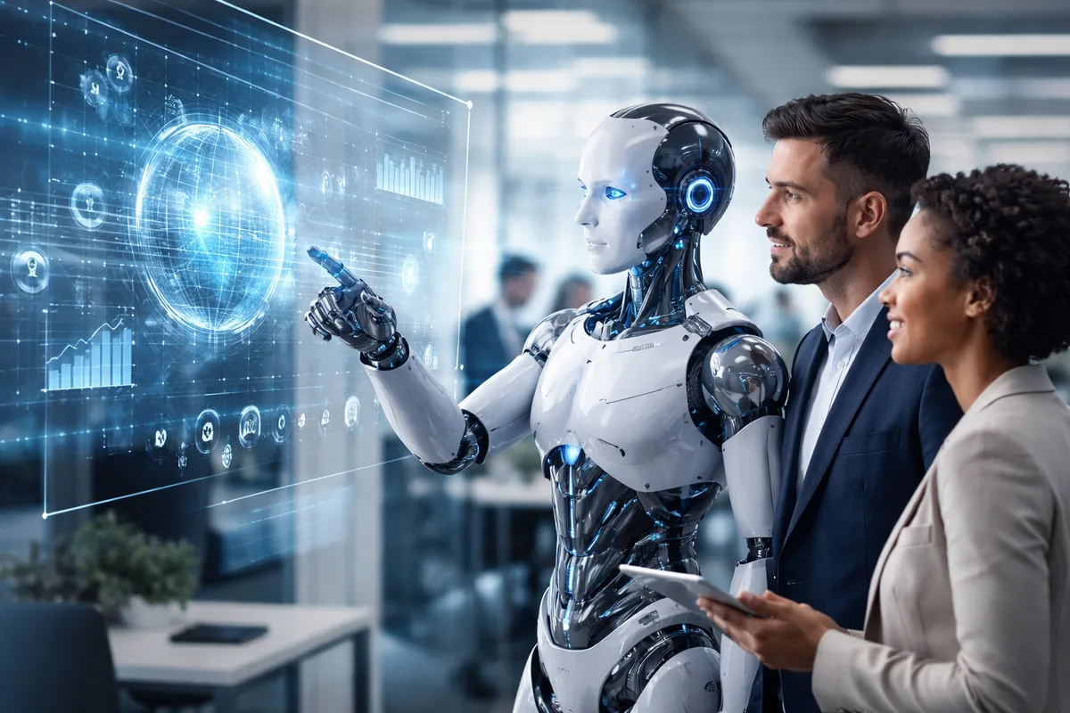 Comment l'intelligence artificielle transforme le monde des affaires
