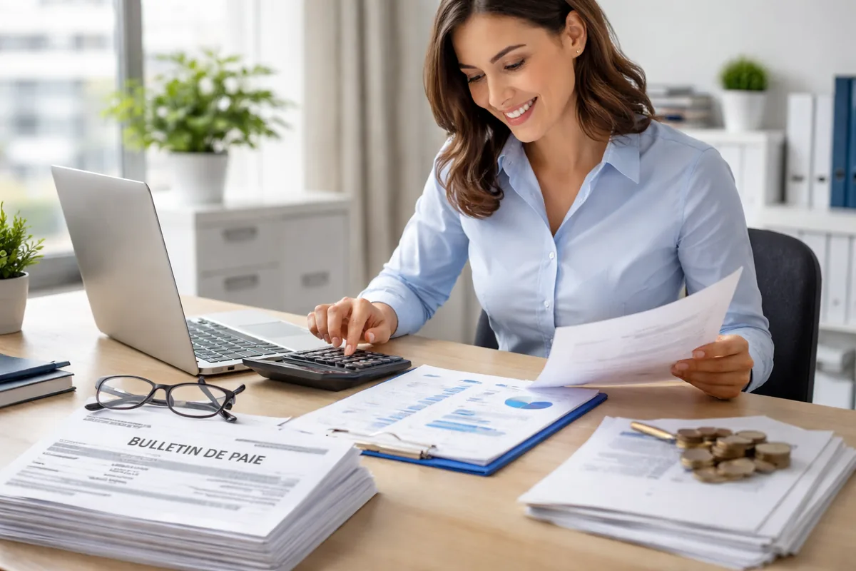 Comment se déroule le calcul de la paie pour un contrôleur de gestion