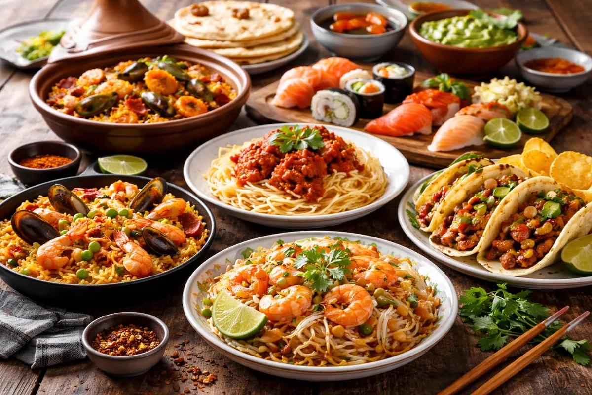 Comment découvrir la cuisine du monde à travers des plats emblématiques ?