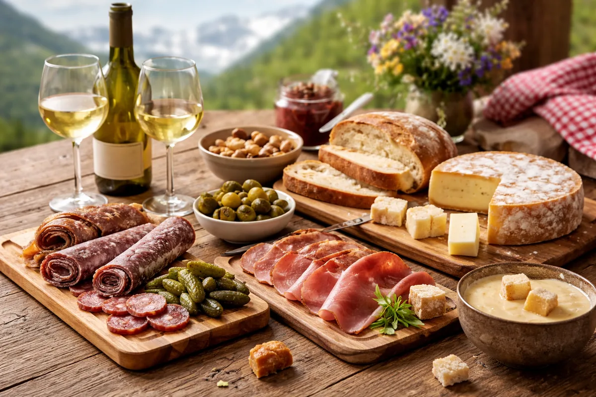 Comment réaliser un apéritif savoyard avec des produits locaux